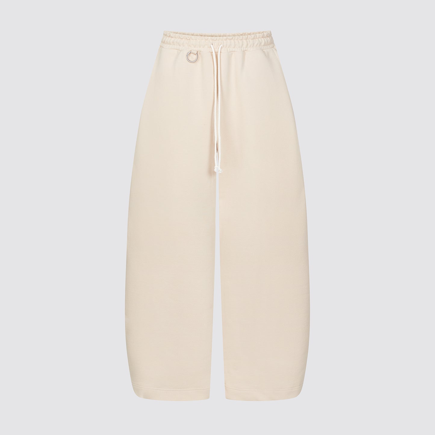 Ultra Heavyweight Barrel Sweatpants (Beige)
