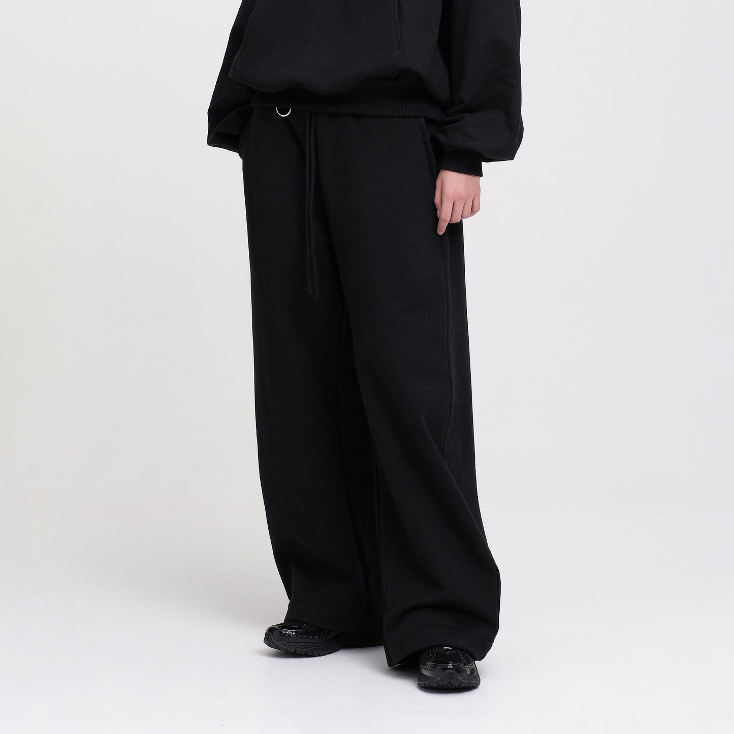 Ultra Heavyweight Barrel Sweatpants (Black)