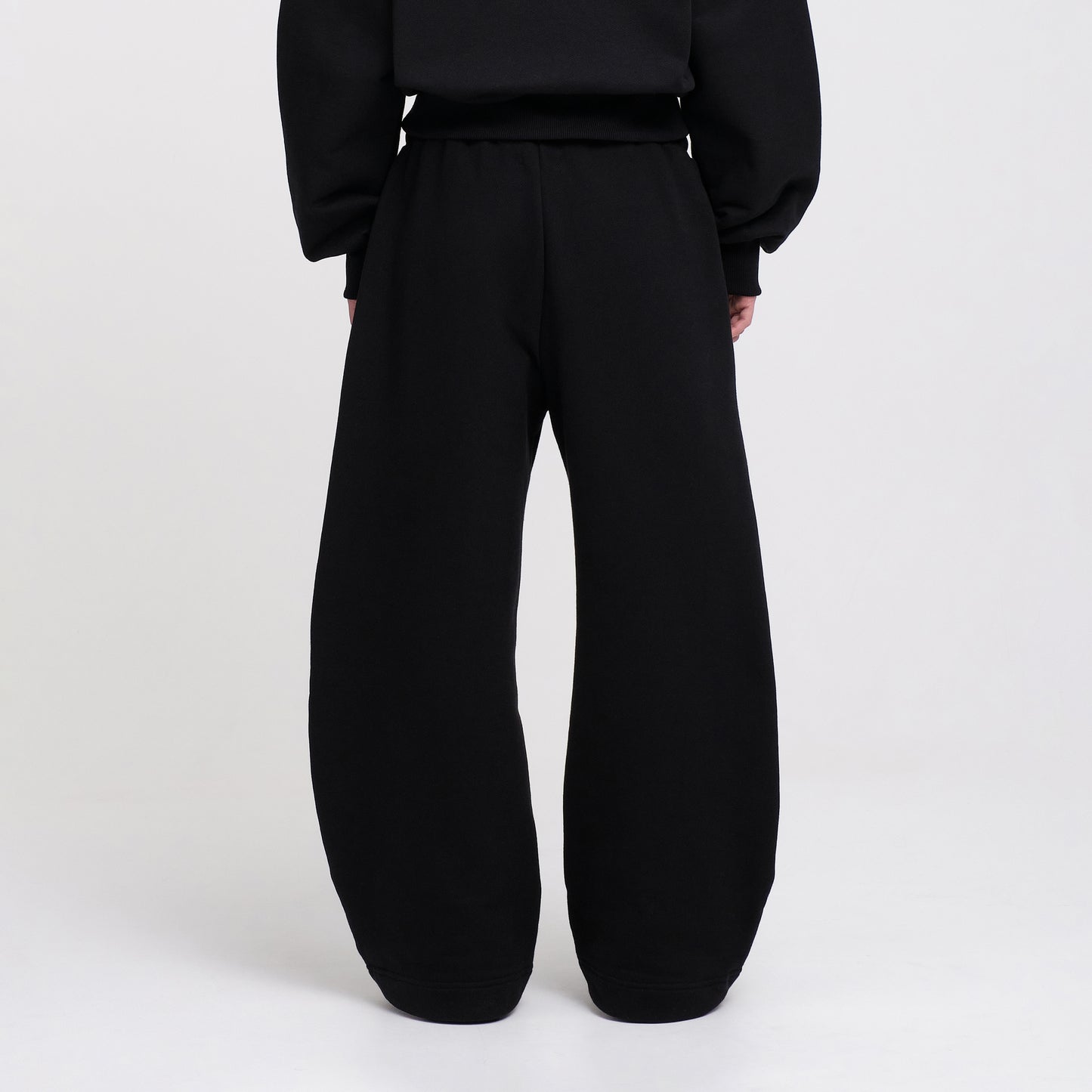Ultra Heavyweight Barrel Sweatpants (Black)
