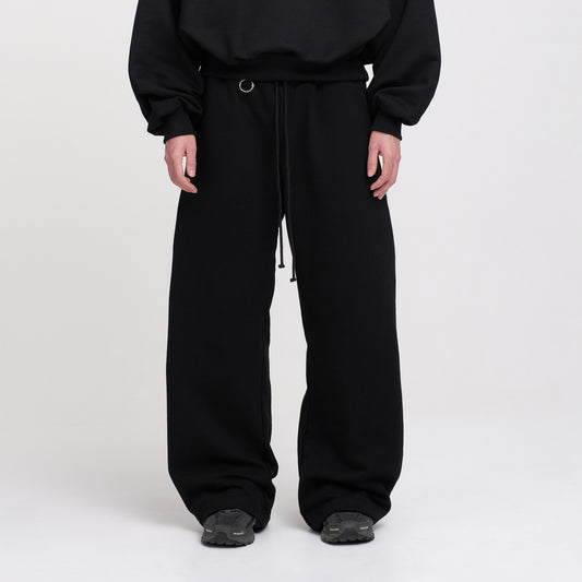 Ultra Heavyweight Barrel Sweatpants (Black)