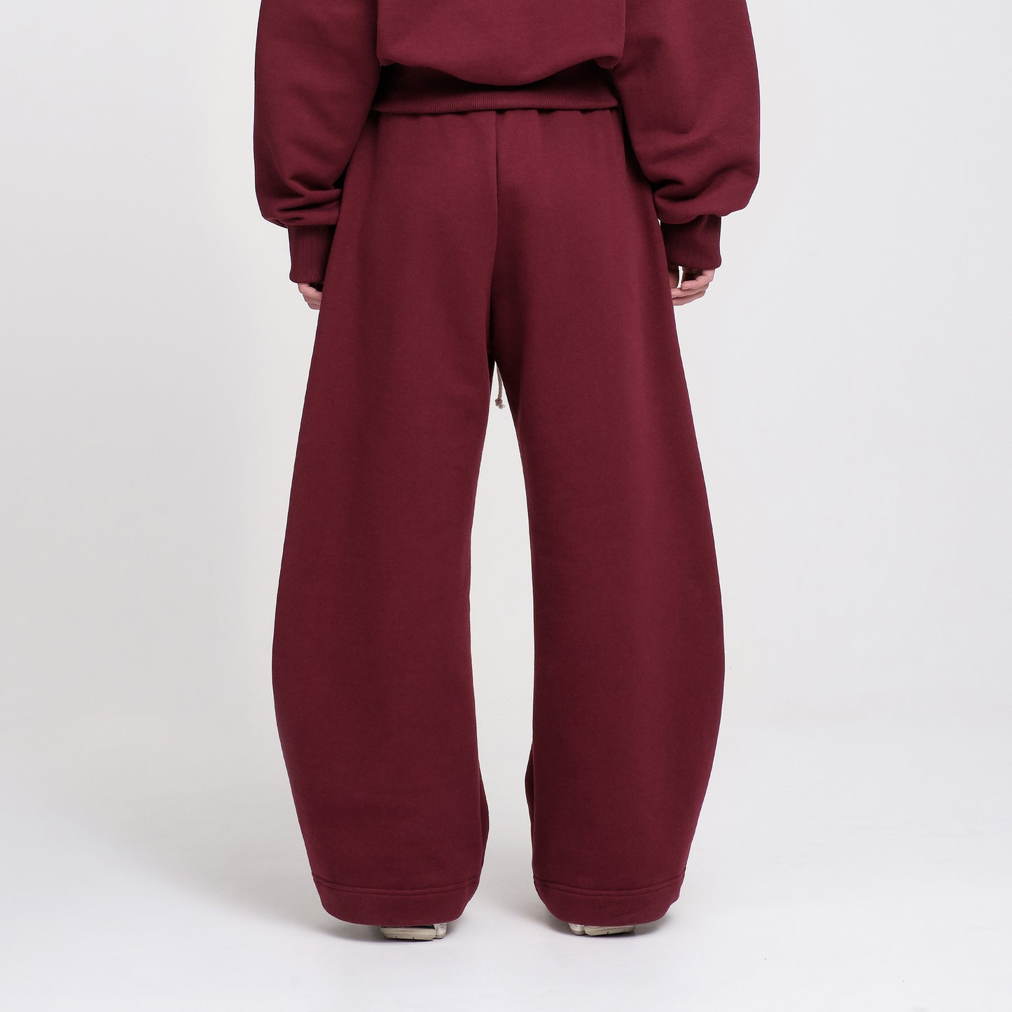Ultra Heavyweight Barrel Sweatpants (Dark Cherry)
