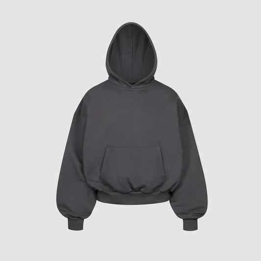 Boxy Flowy Hoodie (Graphite)