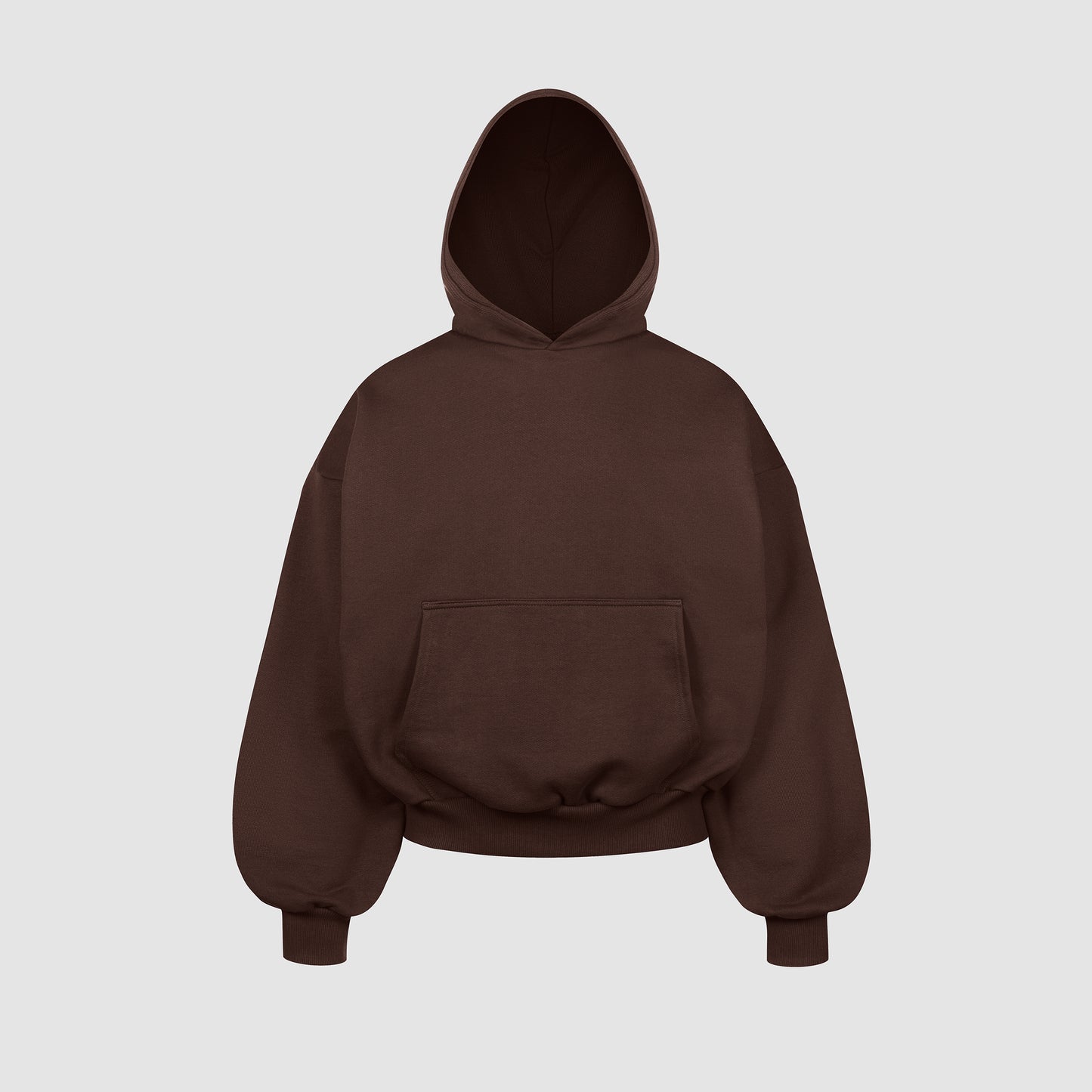 Boxy Ultra Heavyweight Hoodie (Mocha)