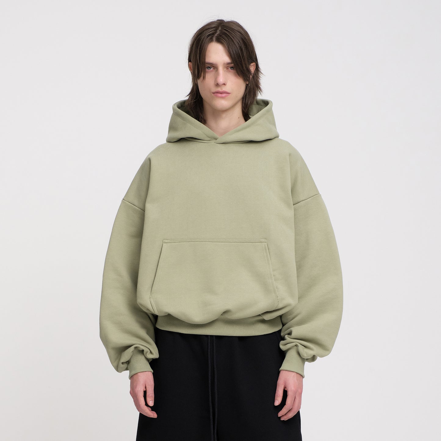 Boxy Ultra Heavyweight Hoodie (Pistachio)