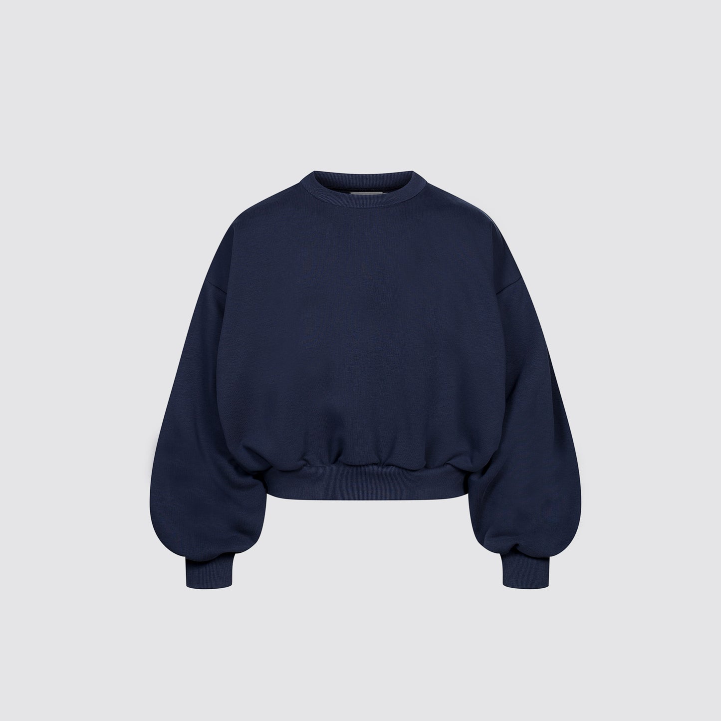 Boxy Crewneck (Dark Navy)