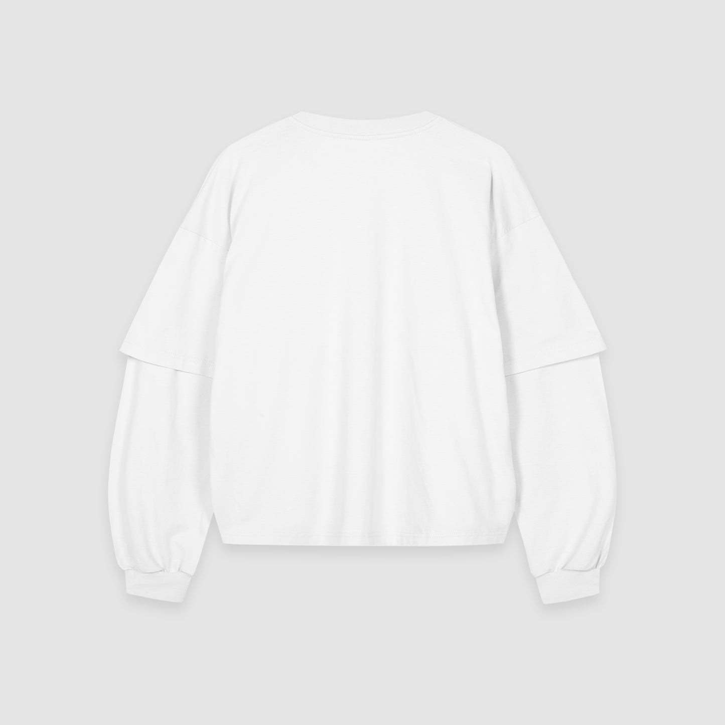 Capsule Layered Longsleeve (White)