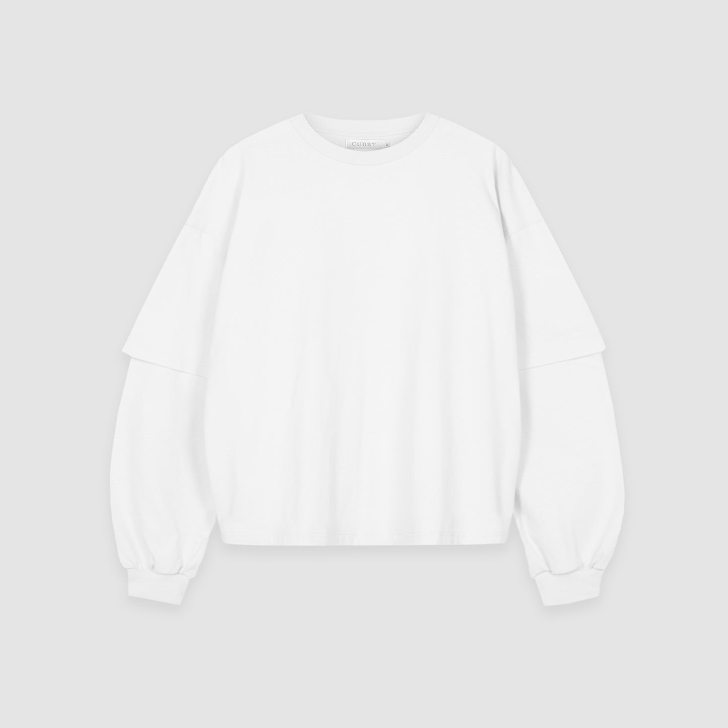 Capsule Layered Longsleeve (White)