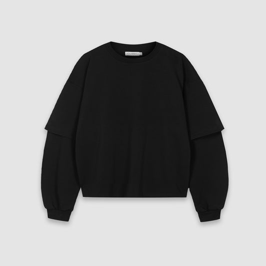 Capsule Layered Longsleeve (Black)