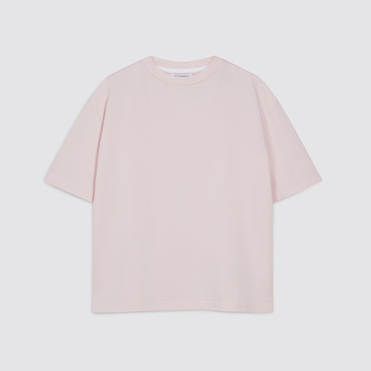 Boxy T-shirt (Pastel Pink)