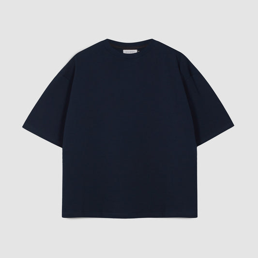 Boxy T-shirt (Dark Navy)