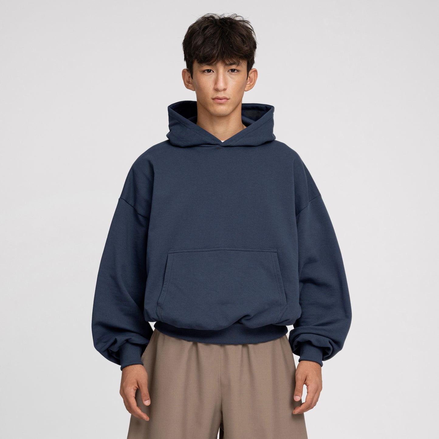 Boxy Flowy Hoodie (Night)