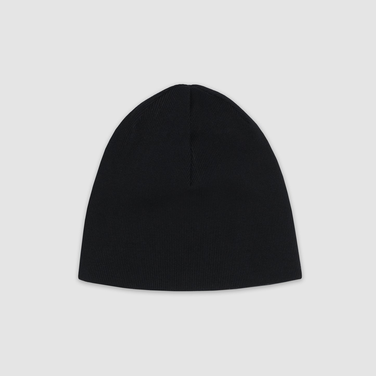 Ribbed Beanie (Black)