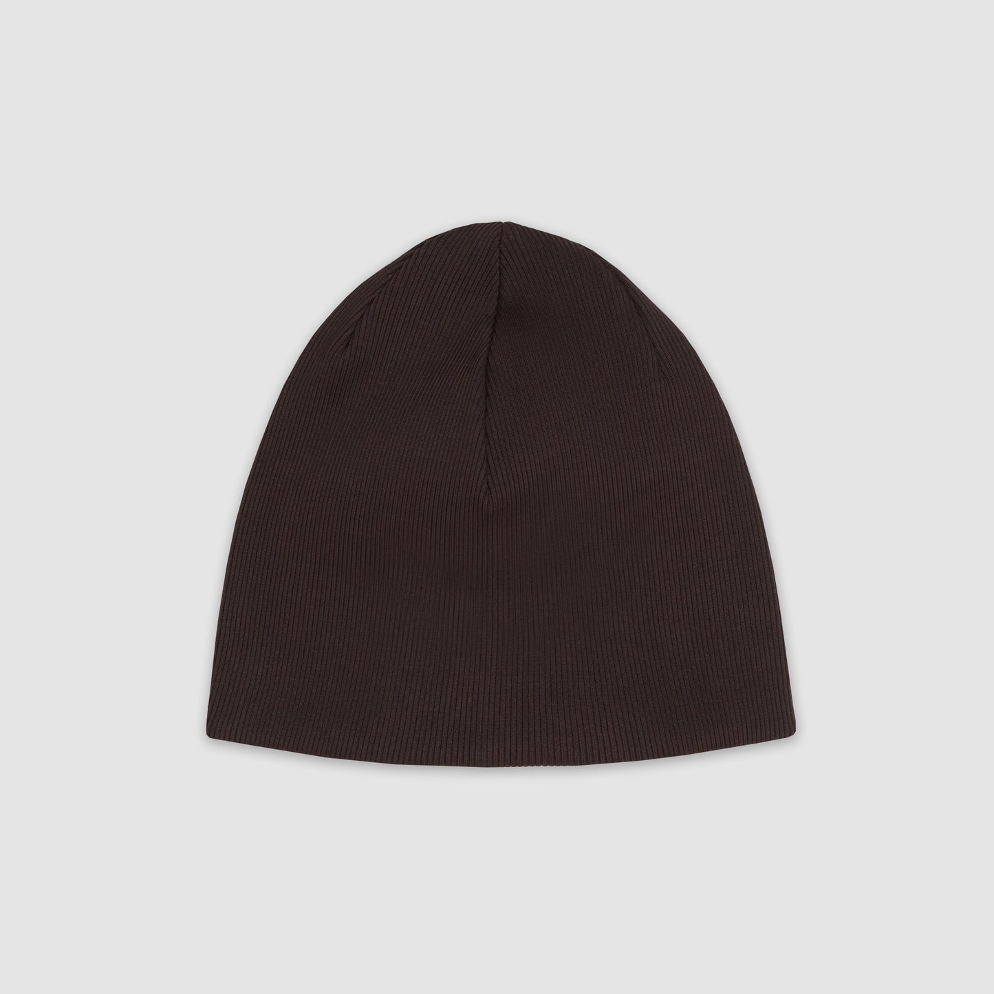 Ribbed Beanie (Dark Chocolate)