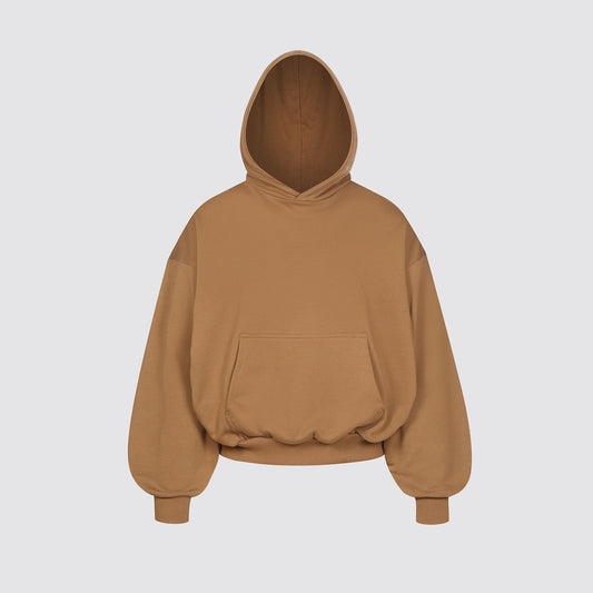 Boxy Flowy Hoodie v2 (Redwood)