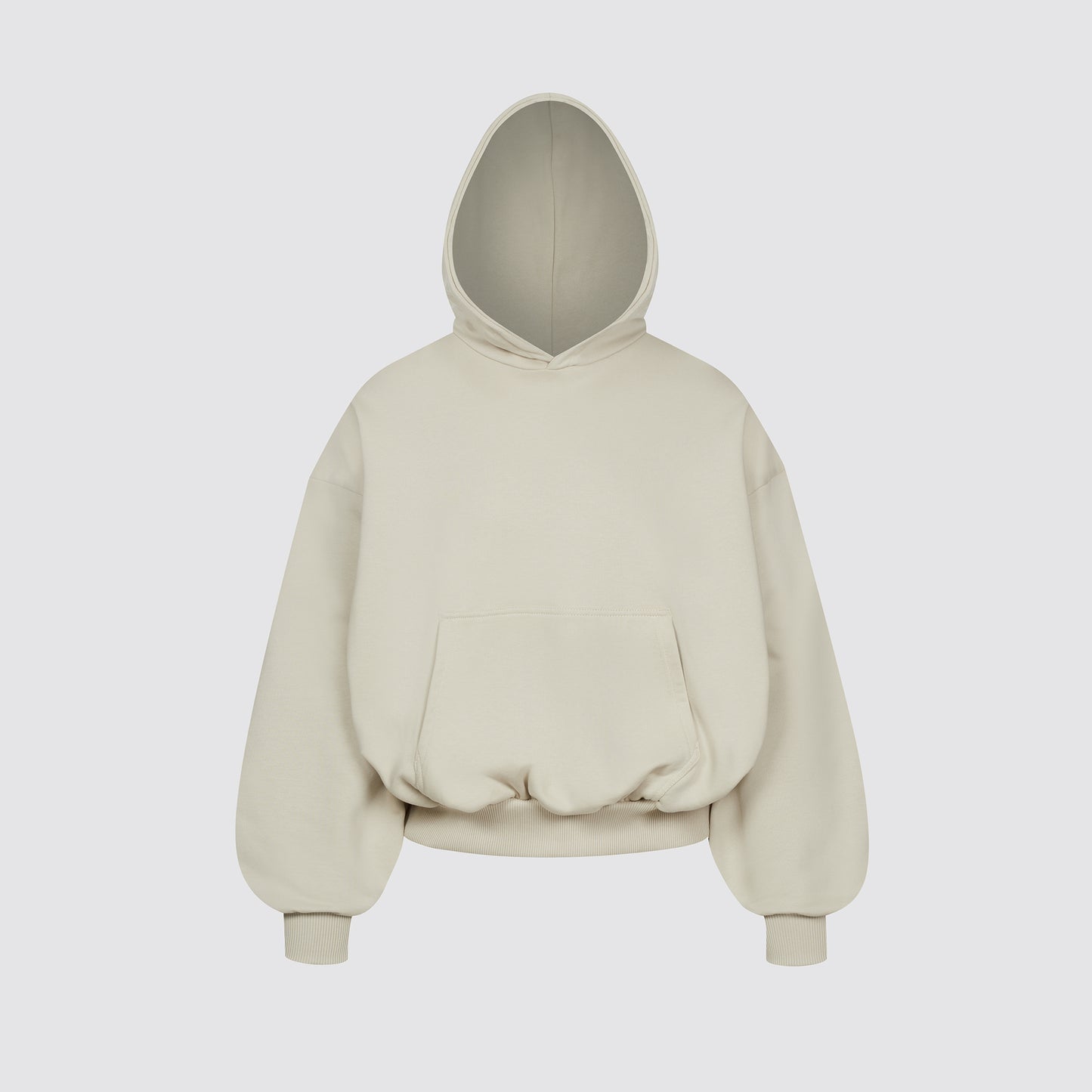 Boxy Flowy Hoodie v2 (Birch)