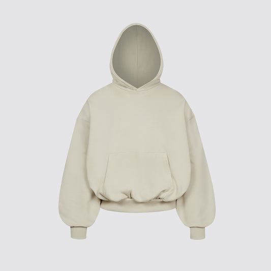 Boxy Flowy Hoodie v2 (Birch)