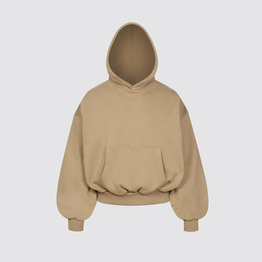 Boxy Flowy Hoodie v2 (Oak)