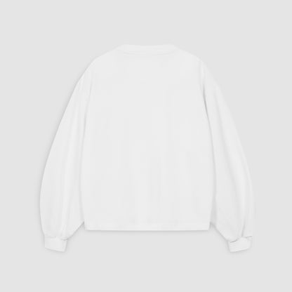 Boxy Longsleeve (White)