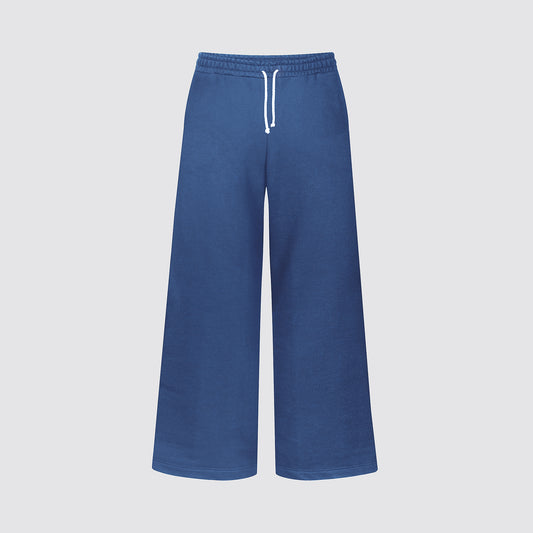 Ultra Heavyweight Bell Sweatpants (Indigo Blue)