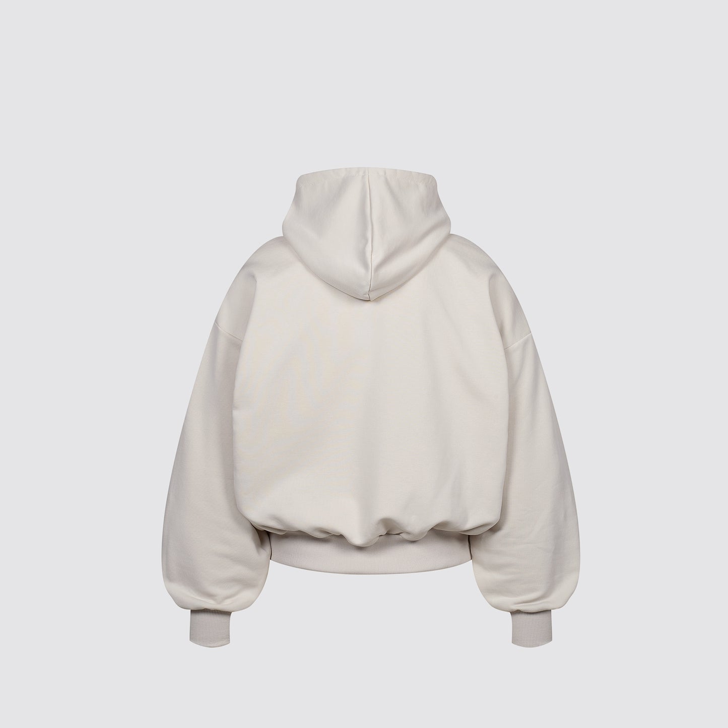 Boxy Flowy Hoodie (Ivory)