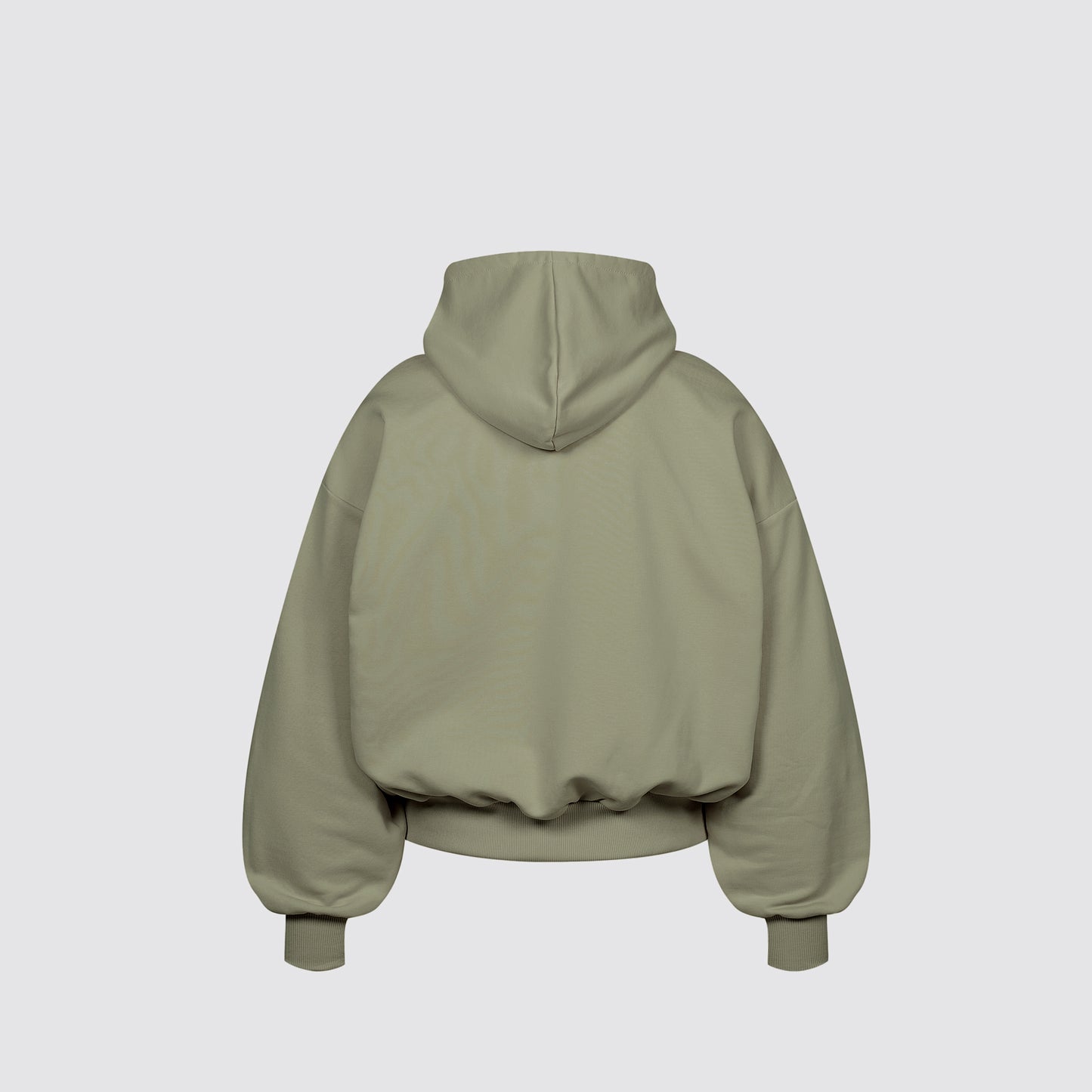 Boxy Flowy Hoodie v2 (Olive)