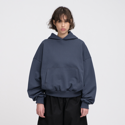 Boxy Flowy Hoodie (Night)