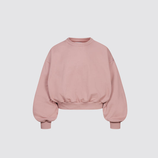 Jupiter Ultra Heavyweight Crewneck (Baby Pink)