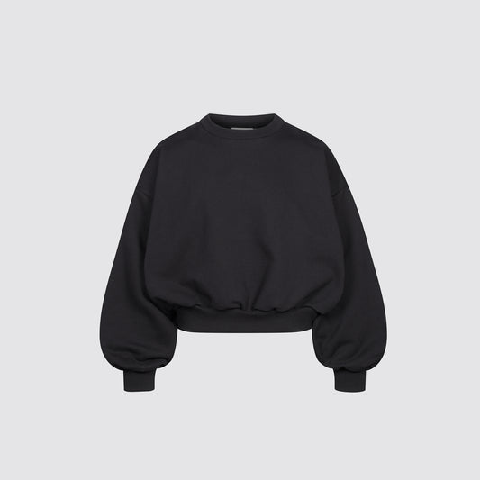 Boxy Crewneck (Black)