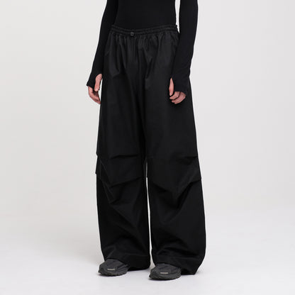 Nylon Shell Pants (Black)