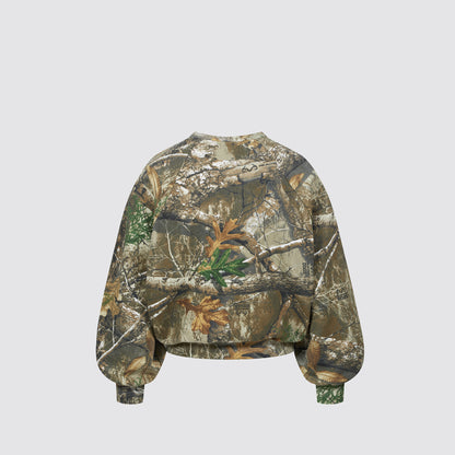 Realtree Raglan Crewneck