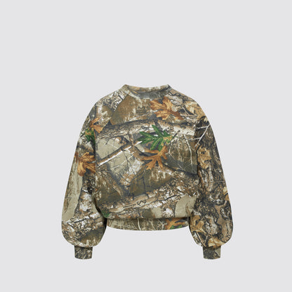 Realtree Raglan Crewneck