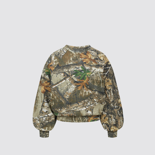 Realtree Raglan Crewneck