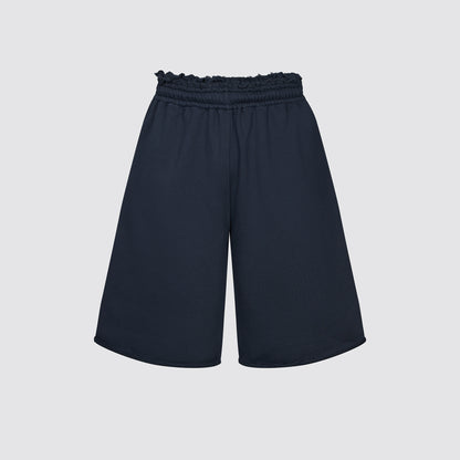 Raw Sweat Shorts (Dark Navy)