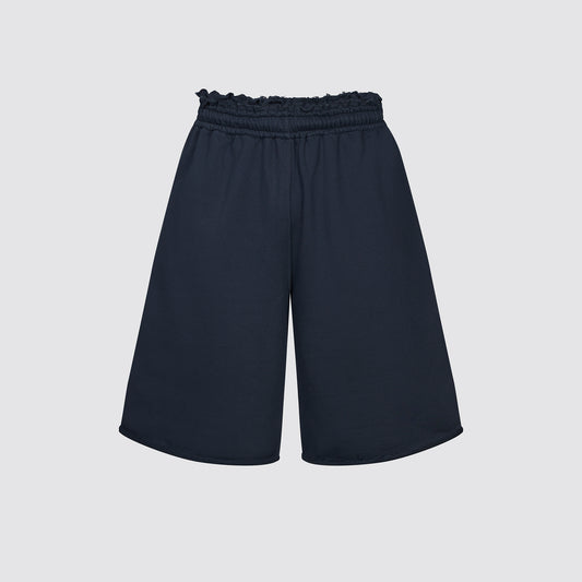 Raw Sweat Shorts (Dark Navy)