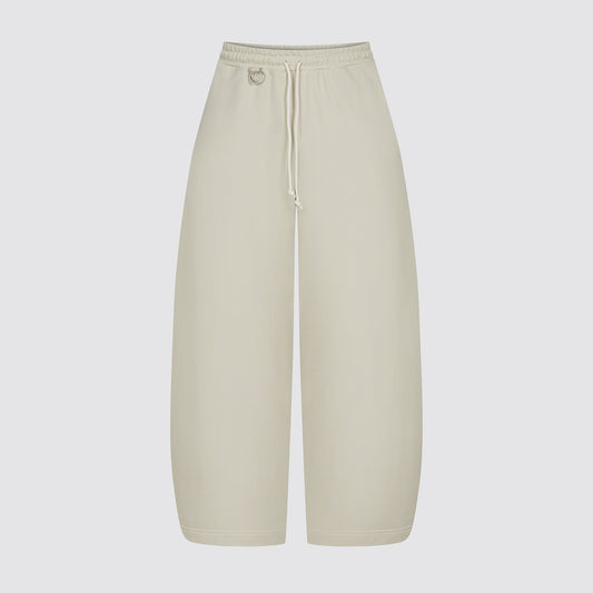 Flowy Barrel Sweatpants (Birch)