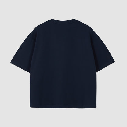 Boxy T-shirt (Dark Navy)