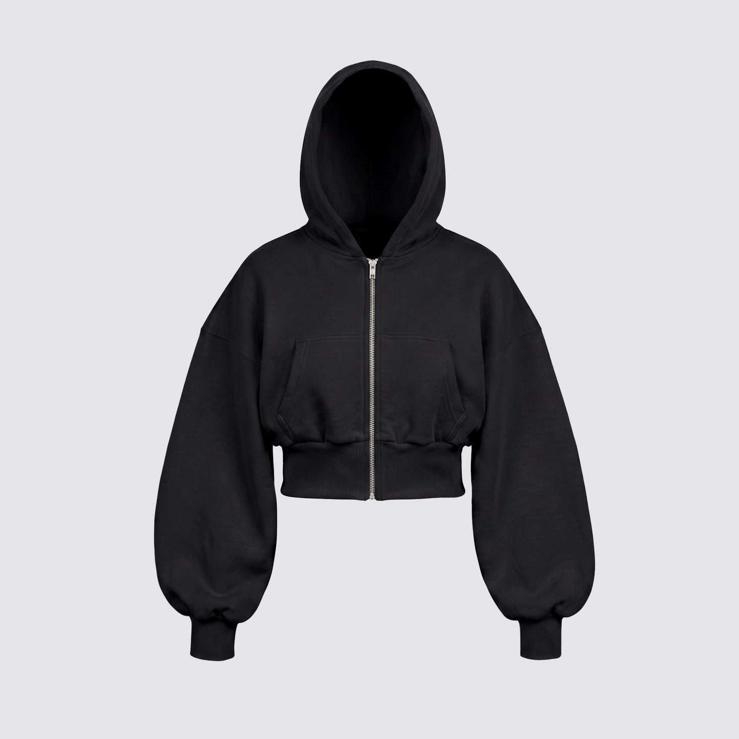 Baby Zip Hoodie (Black)