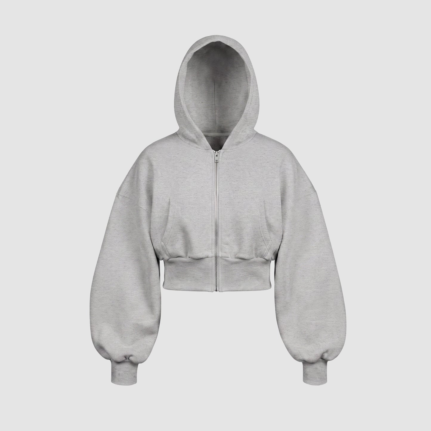 Baby Zip Hoodie (Grey)