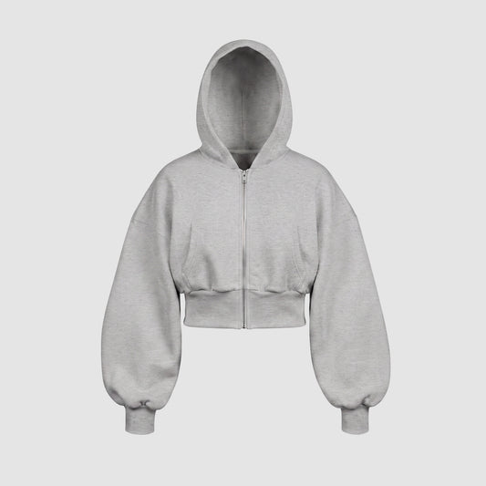 Baby Zip Hoodie (Grey)