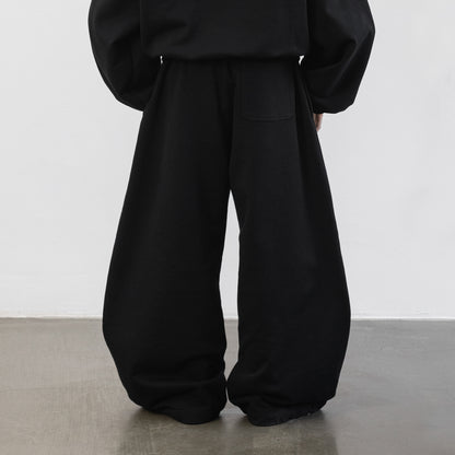 Balloon Fleece Sweatpants (Black)