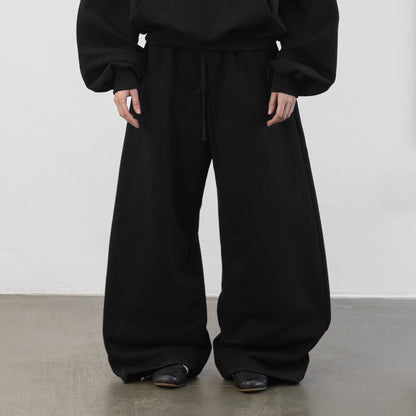 Balloon Fleece Sweatpants (Black)