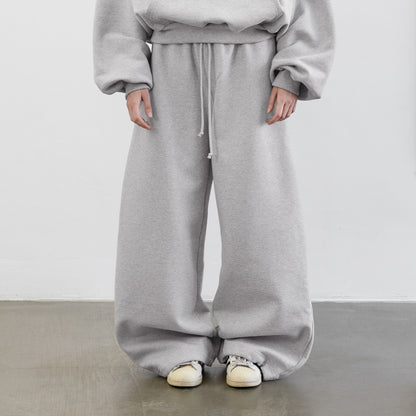 Balloon Fleece Sweatpants (Grey)