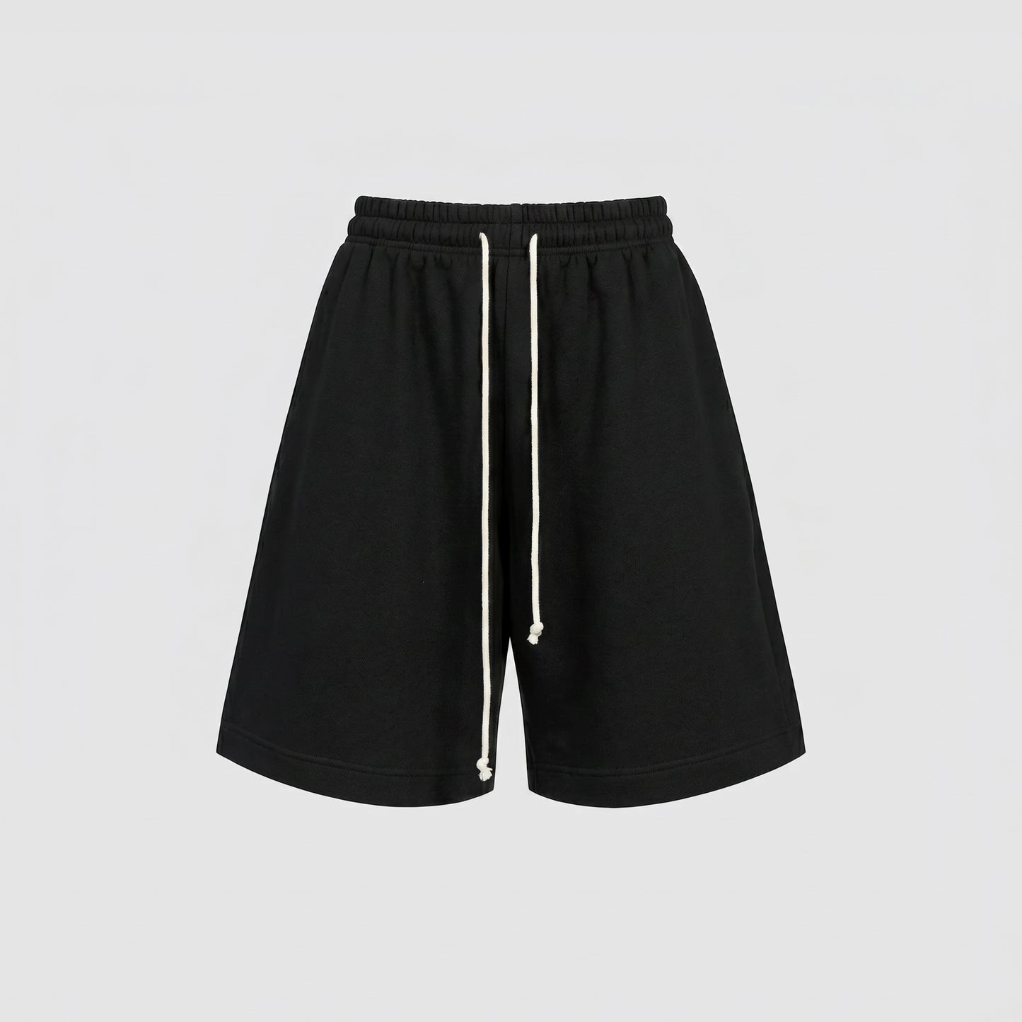 Barrel Flowy Shorts (Black)