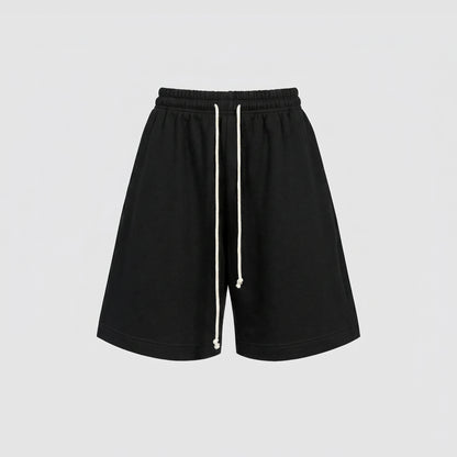 Barrel Flowy Shorts (Black)