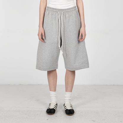 Barrel Flowy Shorts (Grey)