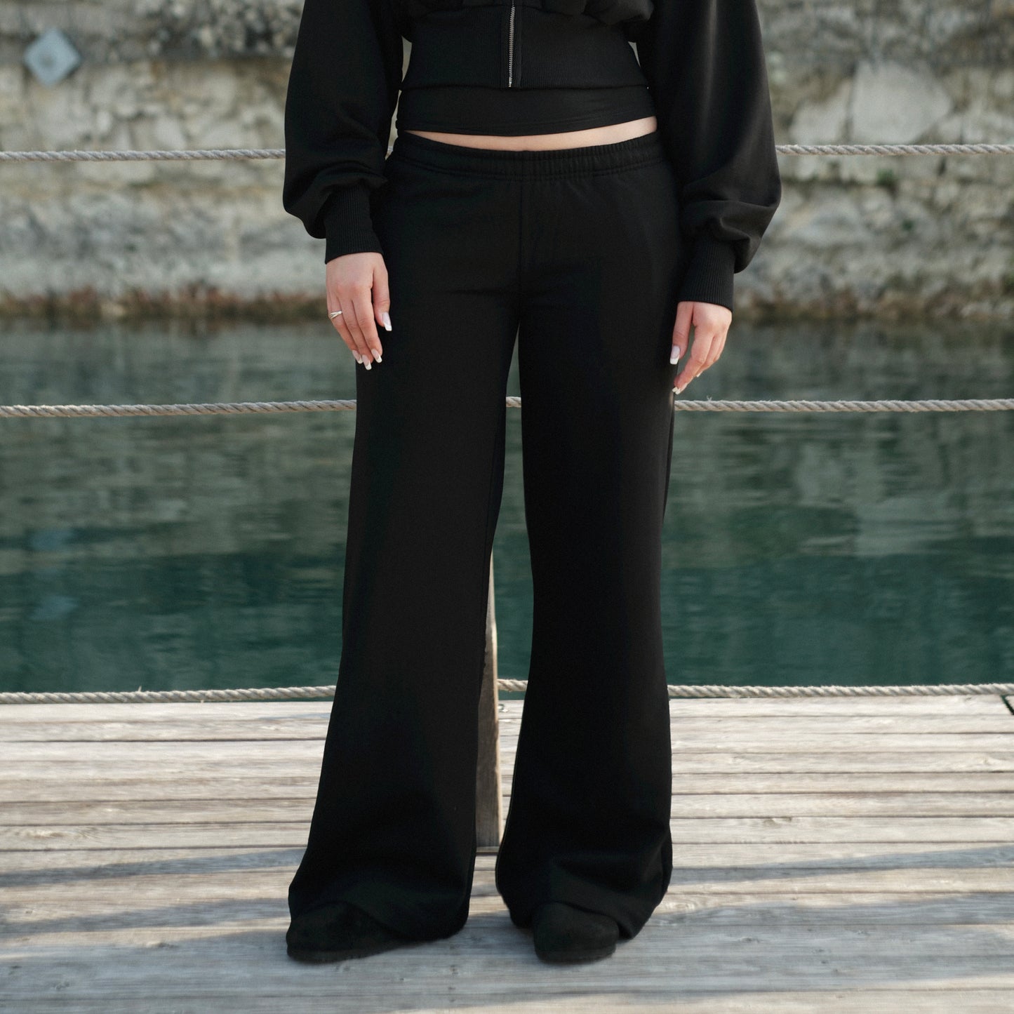 Baby Bell Sweatpants (Black)