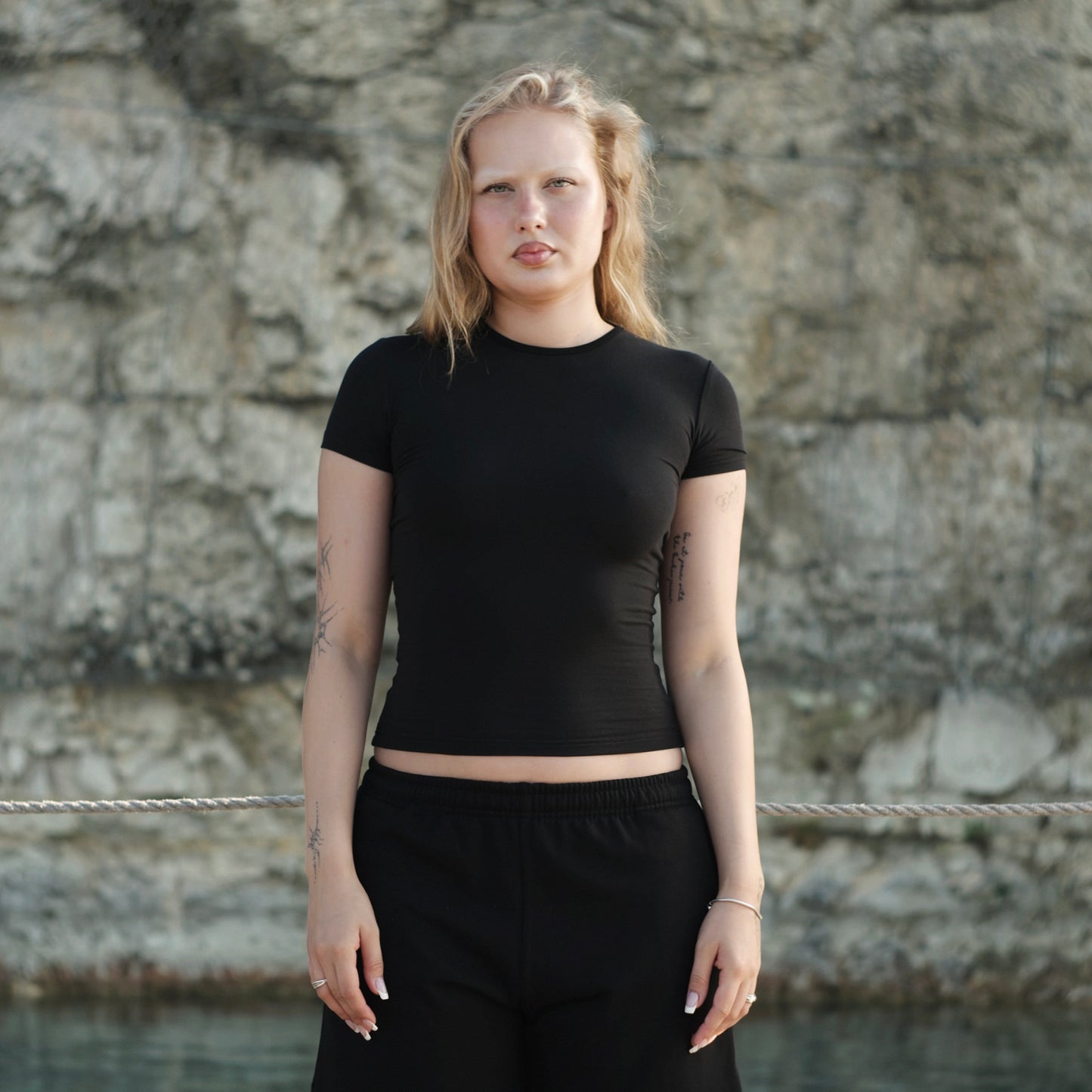 Baby Micro T-shirt (Black)