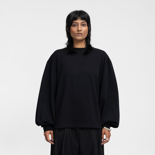 Boxy Longsleeve (Black)