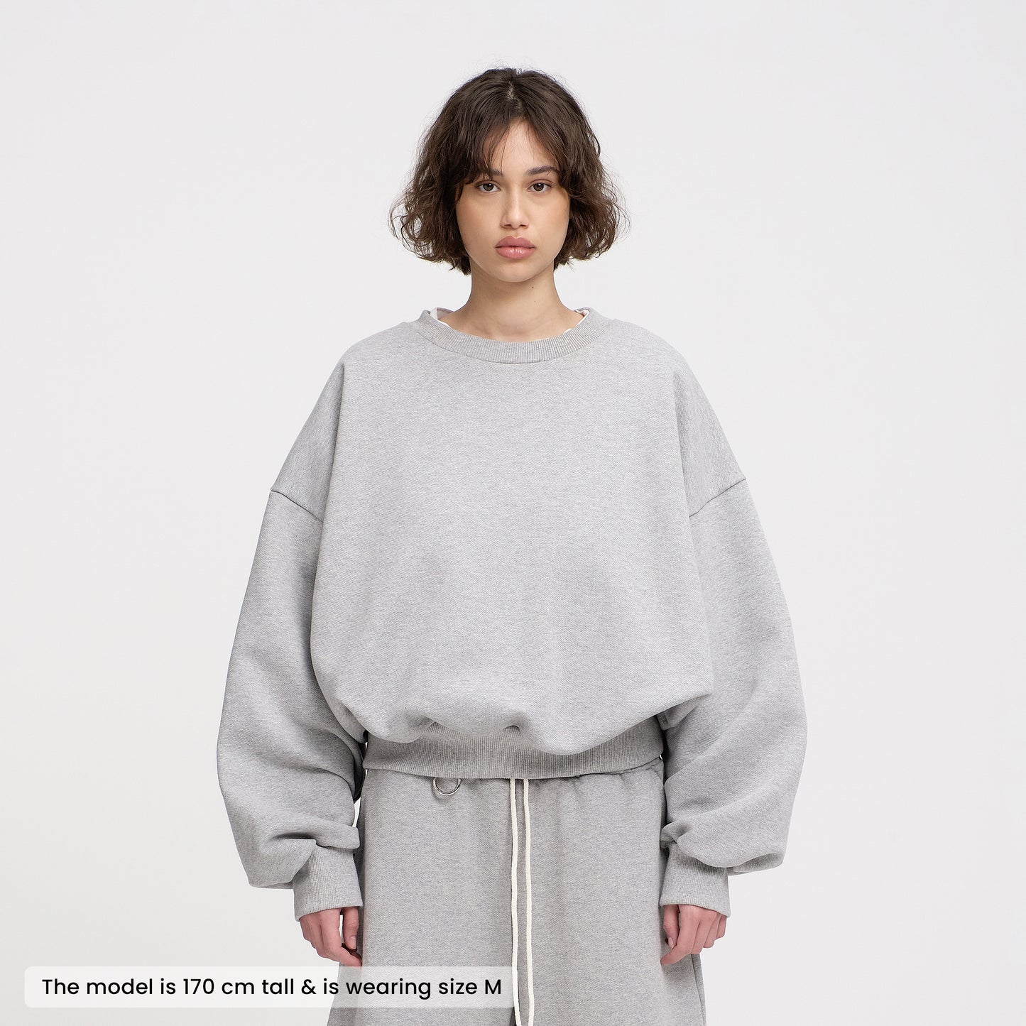 Boxy Crewneck (Grey)
