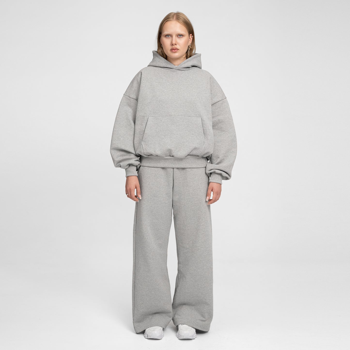 Boxy Ultra Heavyweight Hoodie (Grey)